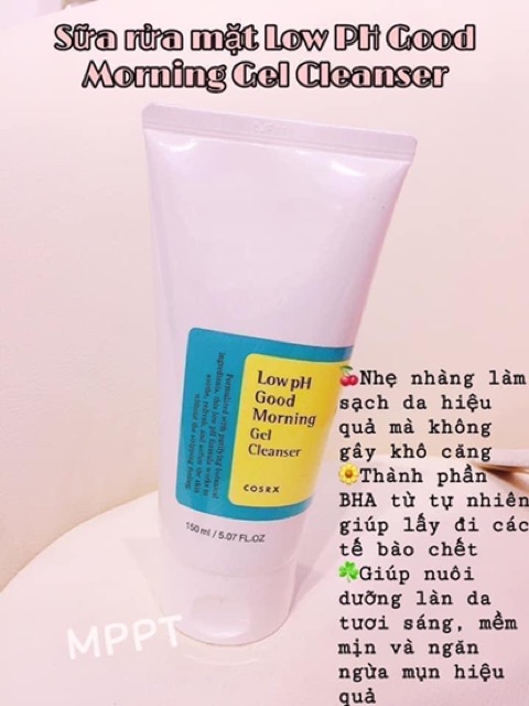 SỮA RỬA MẶT COSRX LOW PH GOOD MORNING GEL CLEANSER | BigBuy360 - bigbuy360.vn
