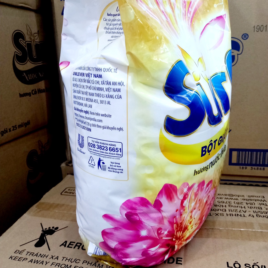 Bột giặt SURF HƯƠNG NƯỚC HOA DUYÊN DÁNG bich 5.3KG
