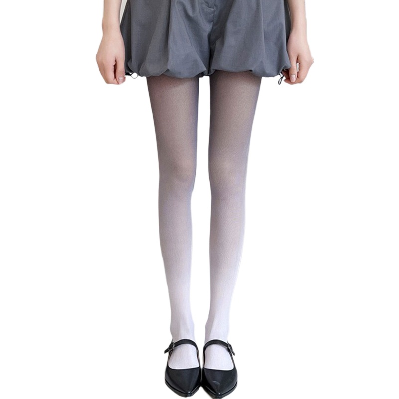 Quần Tất Siêu Mỏng Hở Đáy Màu Gradient Phong Cách Lolita Nhật Bản Quyến Rũ Cho Nữ