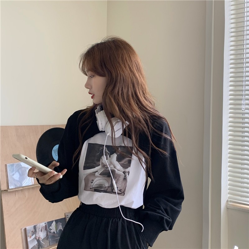 [Mã WASKT304 giảm 15% tối đa 30K đơn 99K] [SẴN] Áo khoác croptop thun Ulzzang Quảng Châu ATC61 | BigBuy360 - bigbuy360.vn