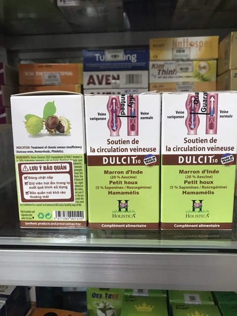 ✅DULCIT hỗ trợ suy giãn tĩnh mạch. Trĩ nội trĩ ngoại