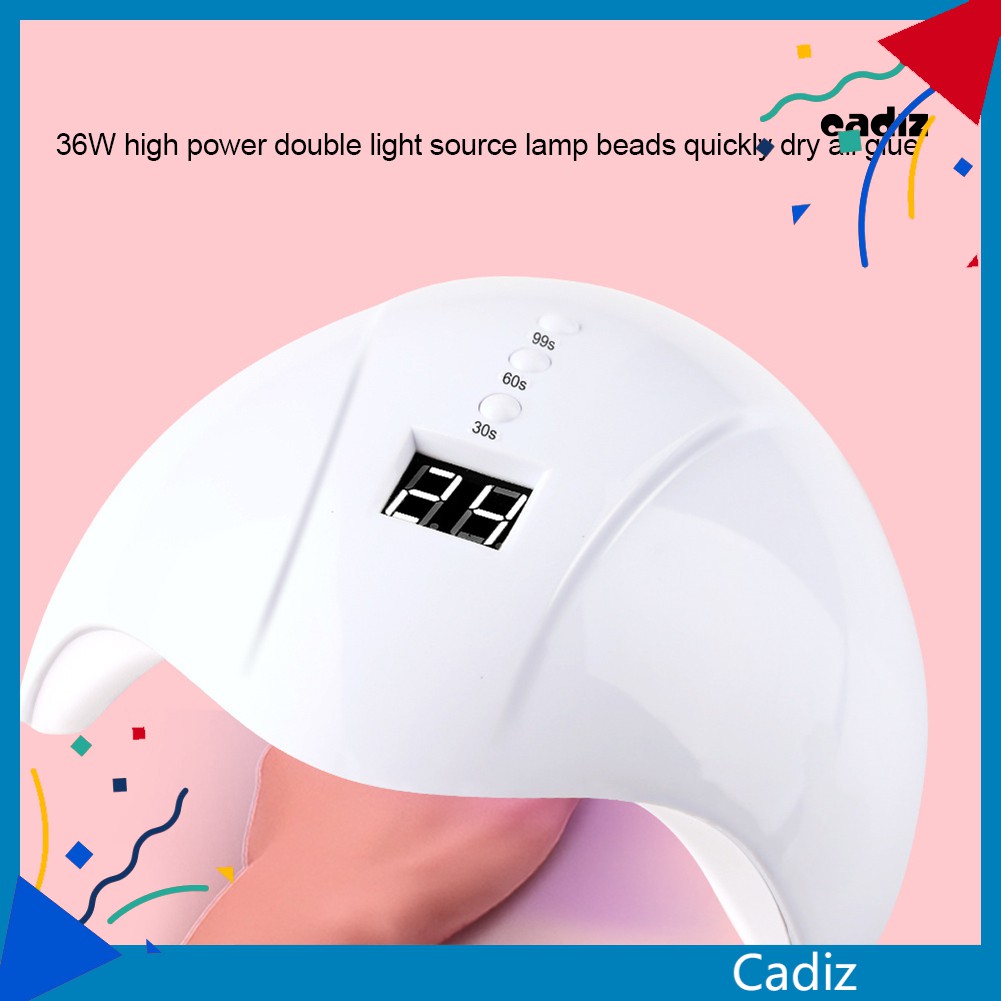 Đèn Led 12 Bóng 36w Sấy Khô Sơn Móng Tay