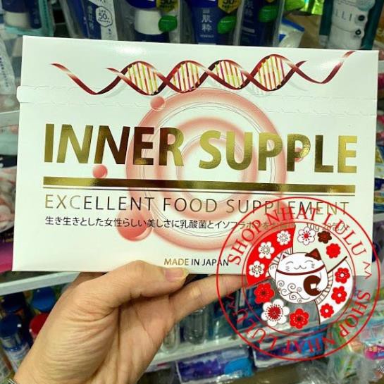 Hộp đựng 28 gói Inner Supple Nhật bản tăng nội tiết tố