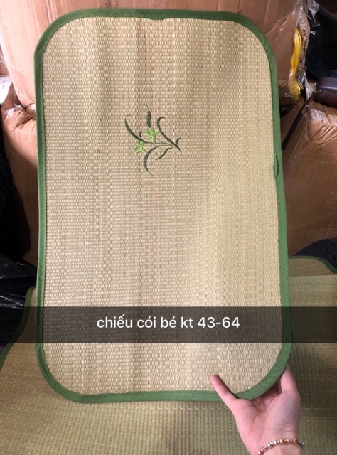 Chiếu cói sơ sinh 43cmx64cm