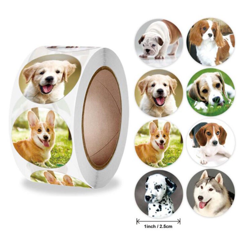 Set 500 miếng dán trang trí hình động vật đáng yêu