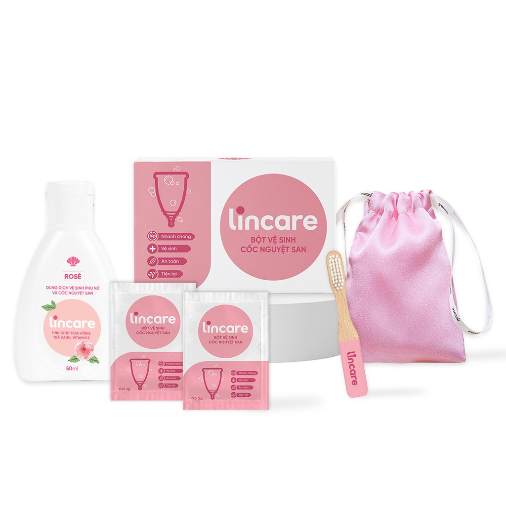 Bộ Toàn diện Lincare vệ sinh cốc nguyệt san