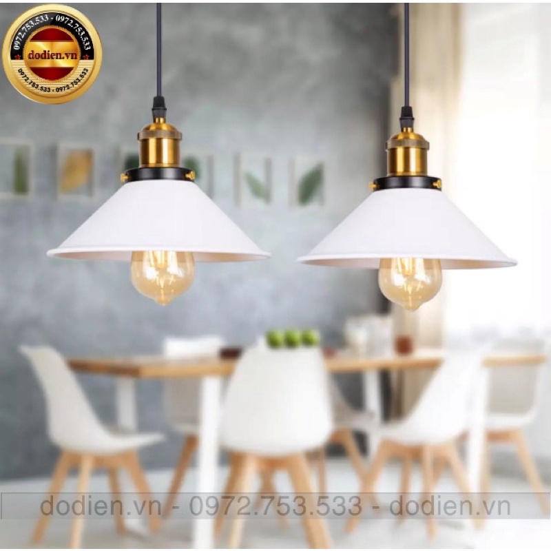 Đèn Chao Thả Nón Vintage T030 trang trí quán cafe,quầy bar