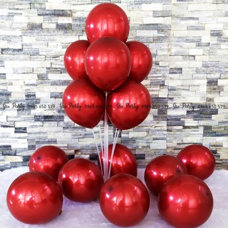 Set 10 bóng đỏ đô đẹp sang trọng