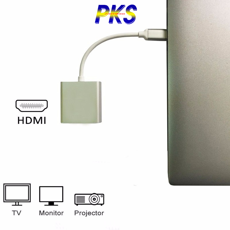 Cáp chuyển USB Type C Sang HDMI