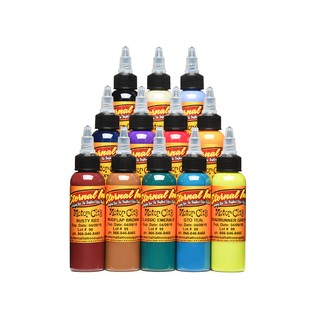 Bộ mực xăm eternal tattoo ink motor city 12 màu 1oz out date