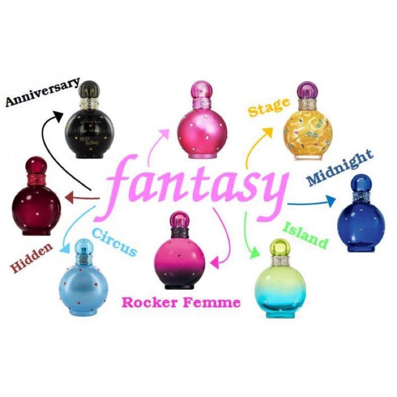 [Hàng Úc có Bill] Nước hoa nữ Midnight Fantasy của Britney Spears-30ml và 100ml