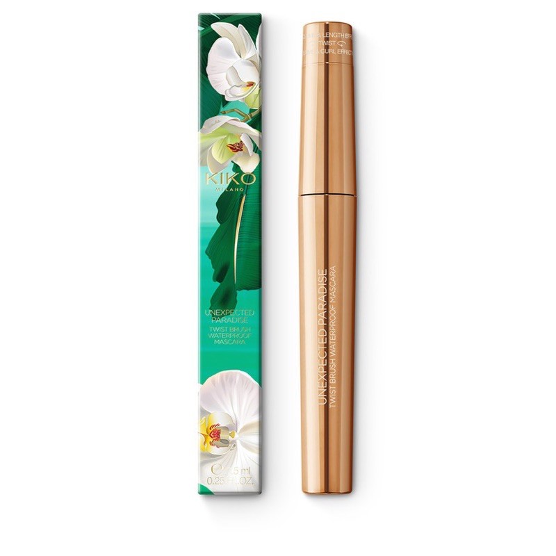 Mascara KIKO 2 trong 1 Unexpected Paradise Twist Brush - Hàng Pháp Đủ Bill