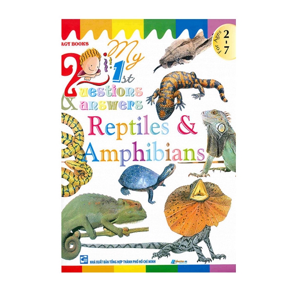 Sách - My First Questions & Answers - Reptiles & Amphibians - 8935072923242