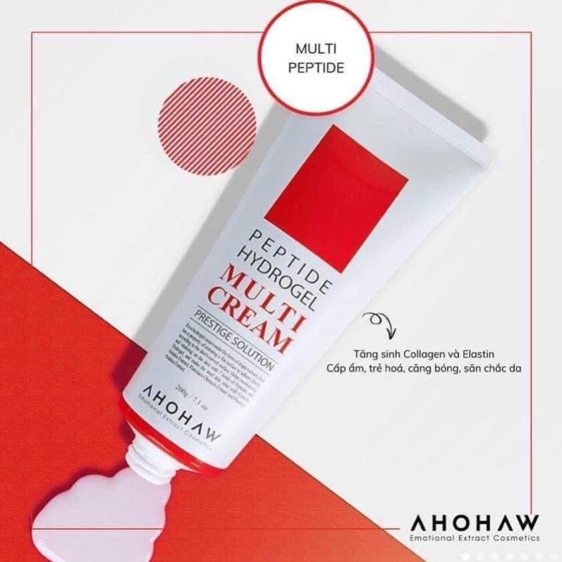 Kem dưỡng trắng PEPTIDE HYDROGEL MULTI CREAM AHOHAW 50g