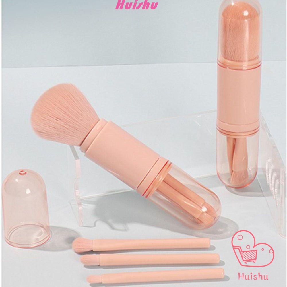 Bộ Cọ Trang Điểm Phấn Phủ Đa Năng Có Thể Thu Gọn Tiện Dụng Màu Sắc