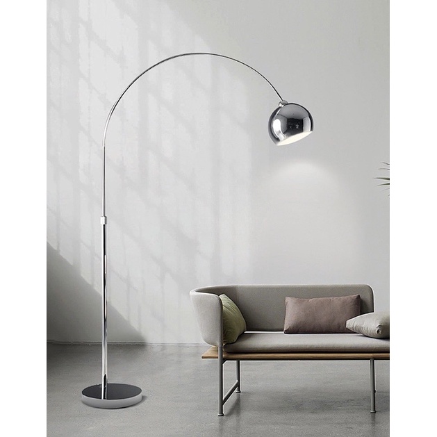 Đèn sàn sang trọng kiểu Ý ánh bạc Cake Droplight phong cách Bắc Âu