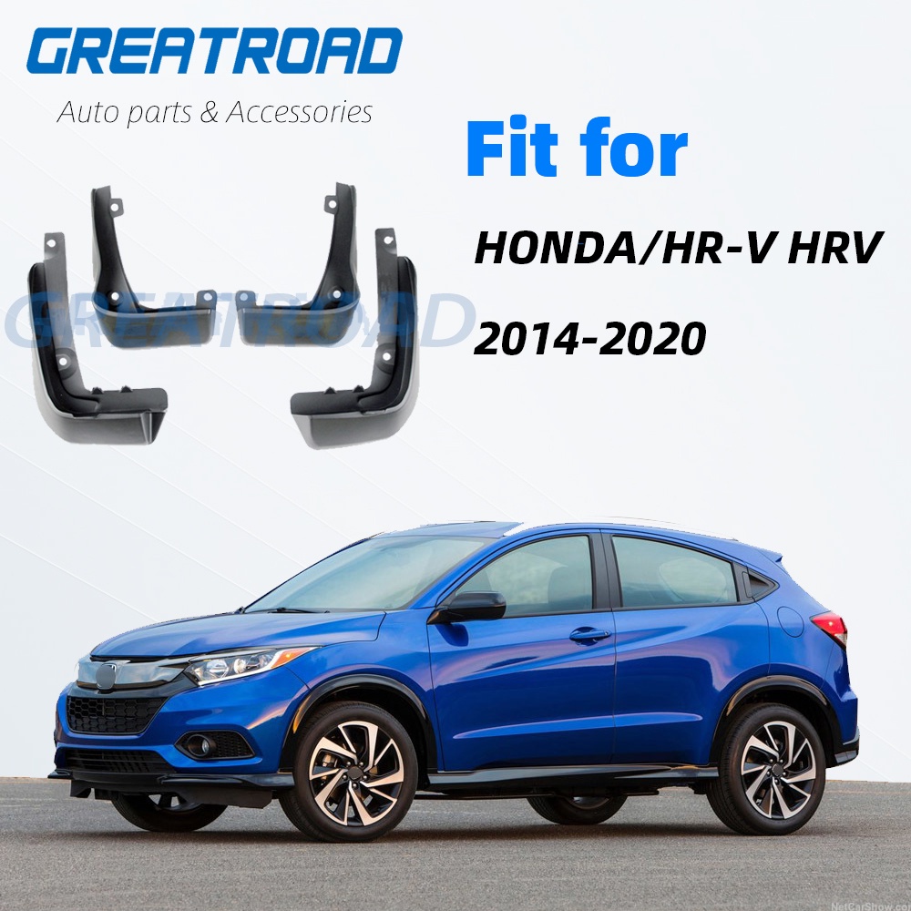 FENDER Set 4 Tấm Chắn Bùn Trước Sau Cho Xe HONDA/HR-V HRV 2014-2020