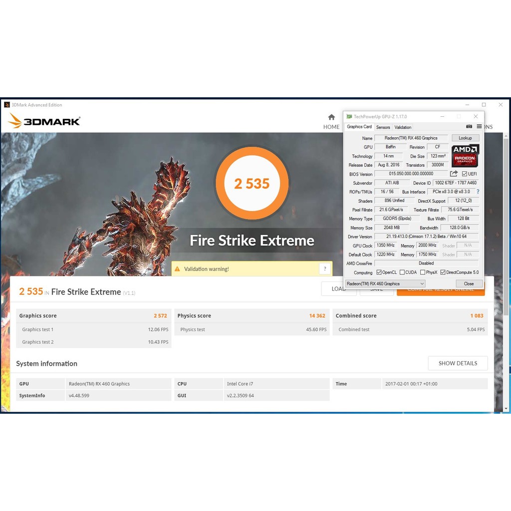 Card màn hình HIS RX460 2GB cũ, Vga chơi game HIS rx460 mạnh ngang GTX950 | BigBuy360 - bigbuy360.vn