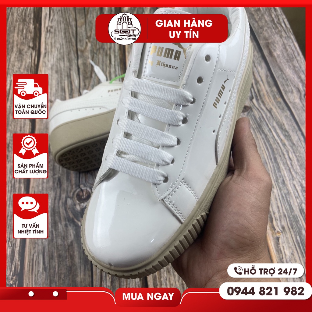 ⚡ Giày Thể Thao Nam Nữ, Giày Sneaker  Màu Trắng , Đế Độn Đế Bánh Mì Tăng Chiều Cao Phong Cách Hàn Quốc