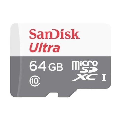 Thẻ nhớ MicroSDXC SanDisk Ultra 64GB 533X 80MB/s (Bạc) - Không Box