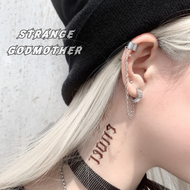 Khuyên Tai Thép Titan Phong Cách Hàn Quốc A678