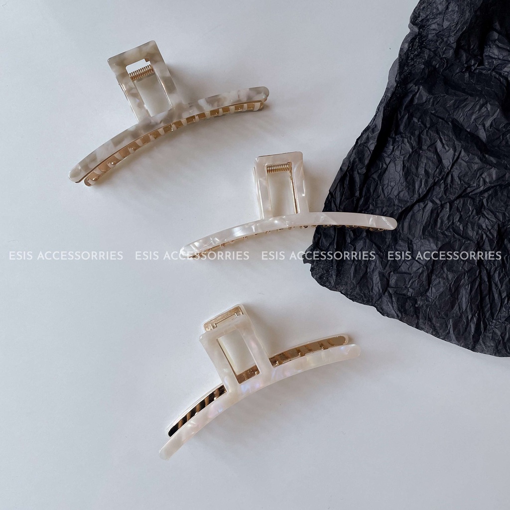 KẸP GẮP TÓC CÀNG CUA NỮ DÀI GRANITE HOT TREND HÀN QUỐC ESIS ACCESSORIES