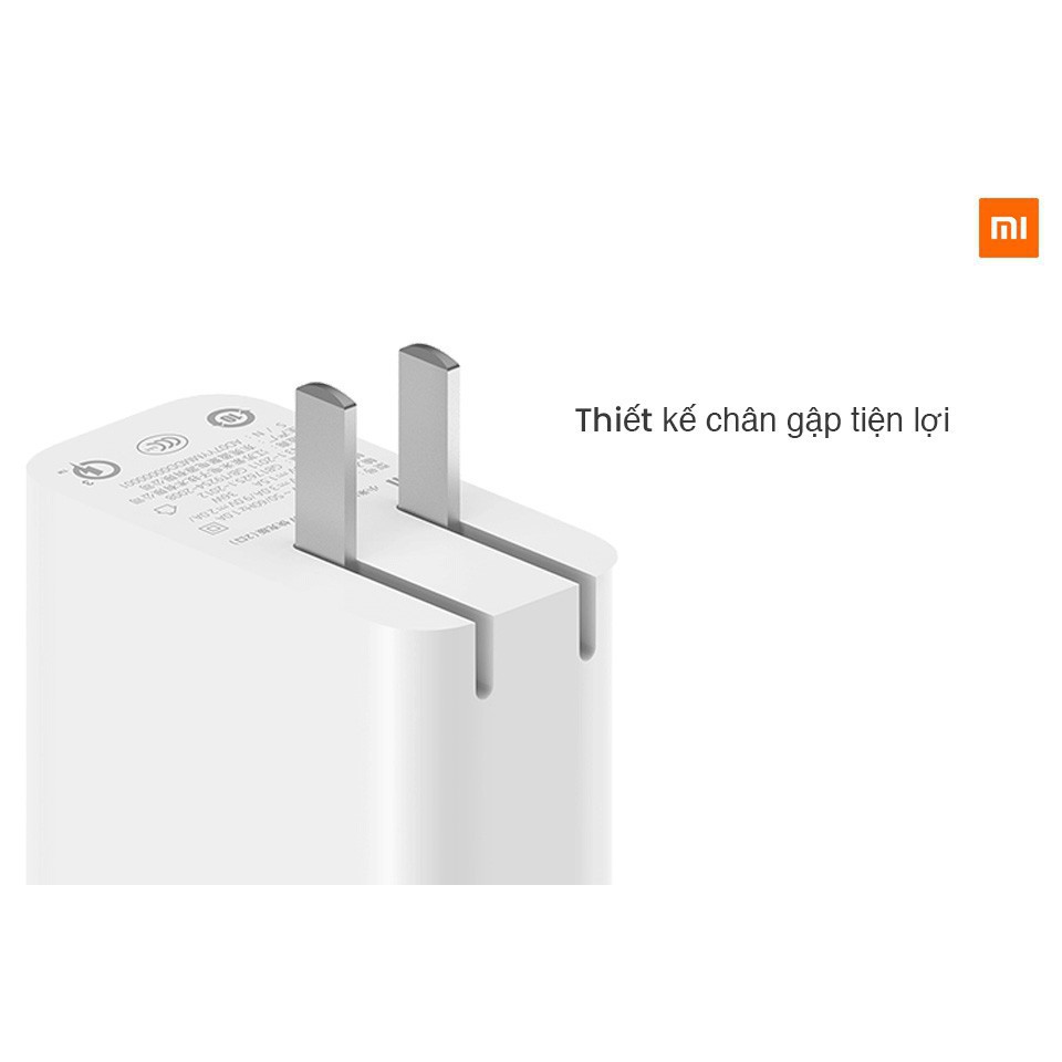 Củ sạc nhanh 2 usb Xiaomi 36w - Bảo Hành Chính Hãng