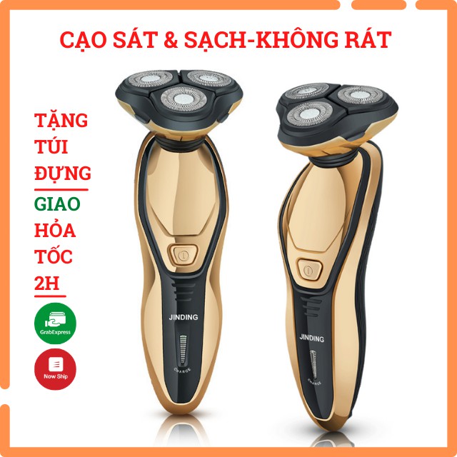 [Không Rát] Máy Cạo Râu Nam Cạo Khô Cạo Ướt Chống Nước IPX7 May Cao Rau RQ1152