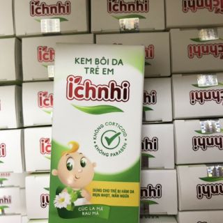 Kem bôi cho trẻ bị hăm da, mụn nhọt, mẩn ngứa Ích Nhi (20g)