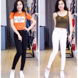 Quần kaki nữ [HÌNH CHỤP THẬT] , Quần kaki thun nữ co giãn mặc tôn dáng siêu đẹp