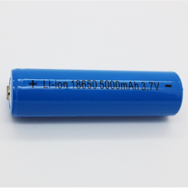 Pin sạc 3.7V 18650 5000mAh cho sạc dự phòng, đèn pin, đồ chơi, sản phẩm như hình