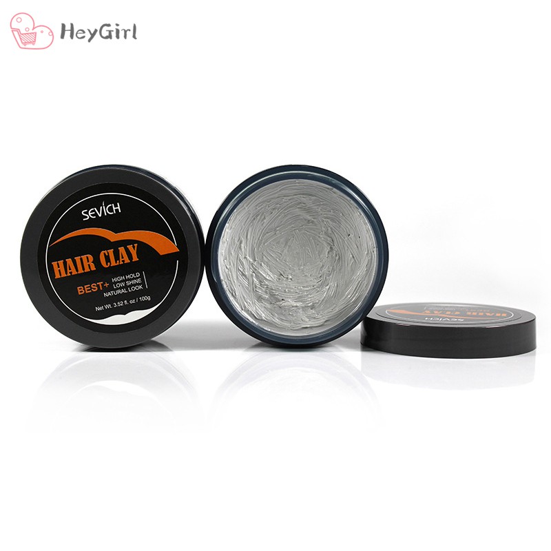 80g Hair Styling Clay Gel for Men Strong Hold Hairstyles Matte Finished Molding Cream