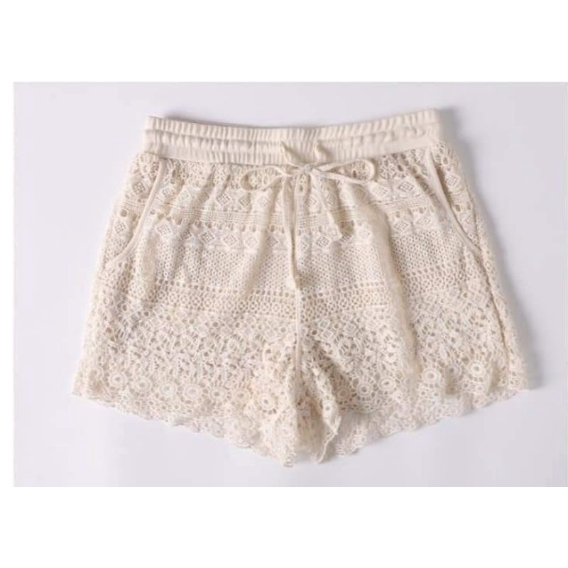 Bikini Ren Đi Biển, Quần Sooc Len Hoa Nhí Quảng Châu 2 Lớp, Quần Bơi Nữ Lẻ [Kèm Ảnh Thật] | BigBuy360 - bigbuy360.vn