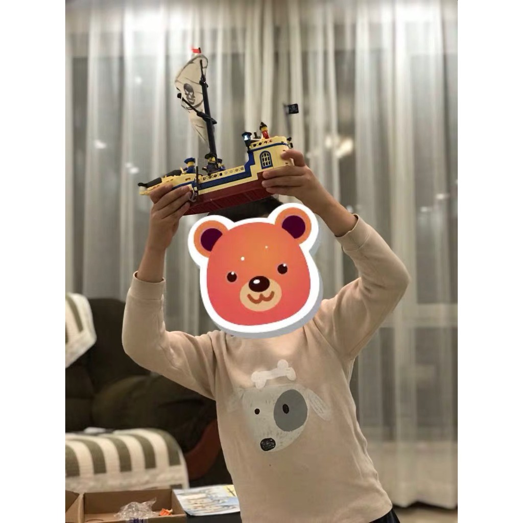 THUYỀN HẢI TẶC BỘ ĐỒ CHƠI XẾP HÌNH 188 MẢNH GHÉP LG28D719