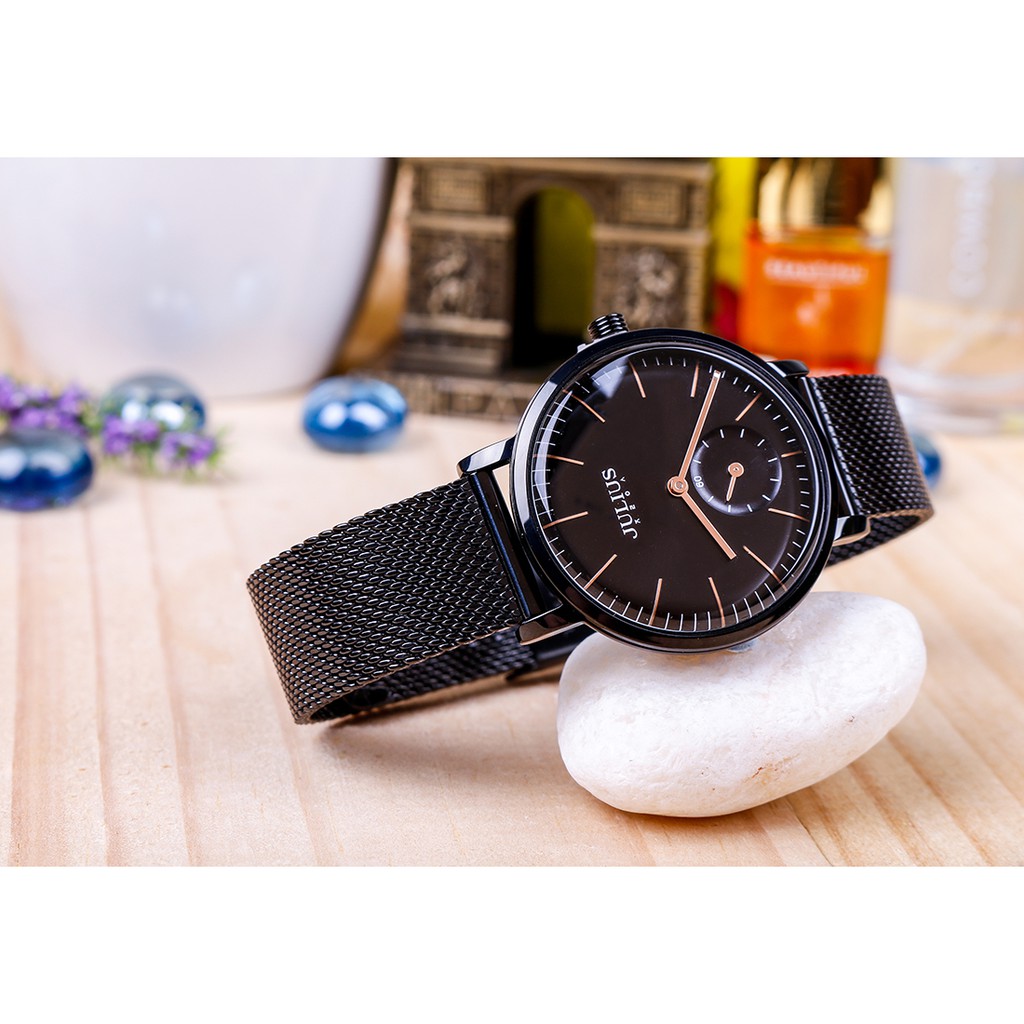[Julius Official] Đồng hồ nữ JULIUS JA-1065 dây thép