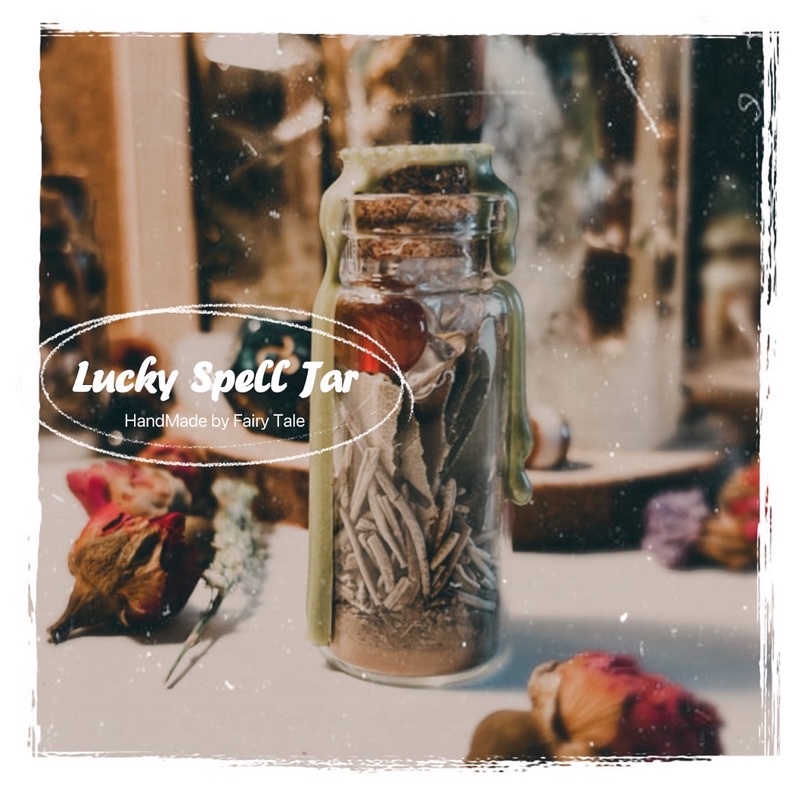 LUCKY spell jar | Thu hút may mắn vào trong cuộc sống, công việc, cơ hội