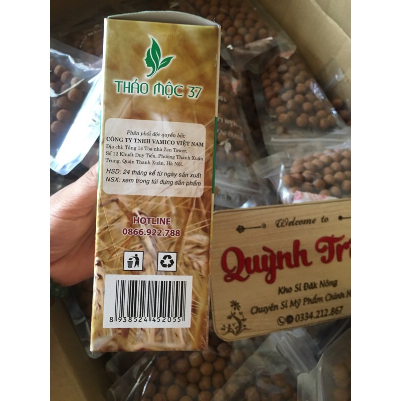 [Cam Kết Chính Hãng] 1 Hộp kẹo mầm nở ngực lúa mạch gold thảo mộc 37 | Thế Giới Skin Care