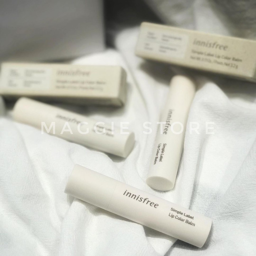 SON DƯỠNG CÓ MÀU INNISFREE SIMPLE LABEL LIP COLOR