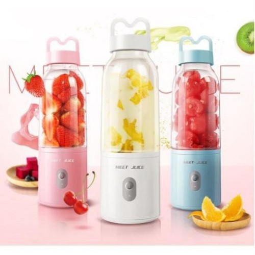 [LOẠI 1] Máy Xay Sinh Tố Đa Năng Cầm Tay Meet Juice - Xay cực nhanh 9s, Siêu Bền Cao Cấp, An Toàn