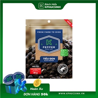 Tiêu đen xay k pepper 35g