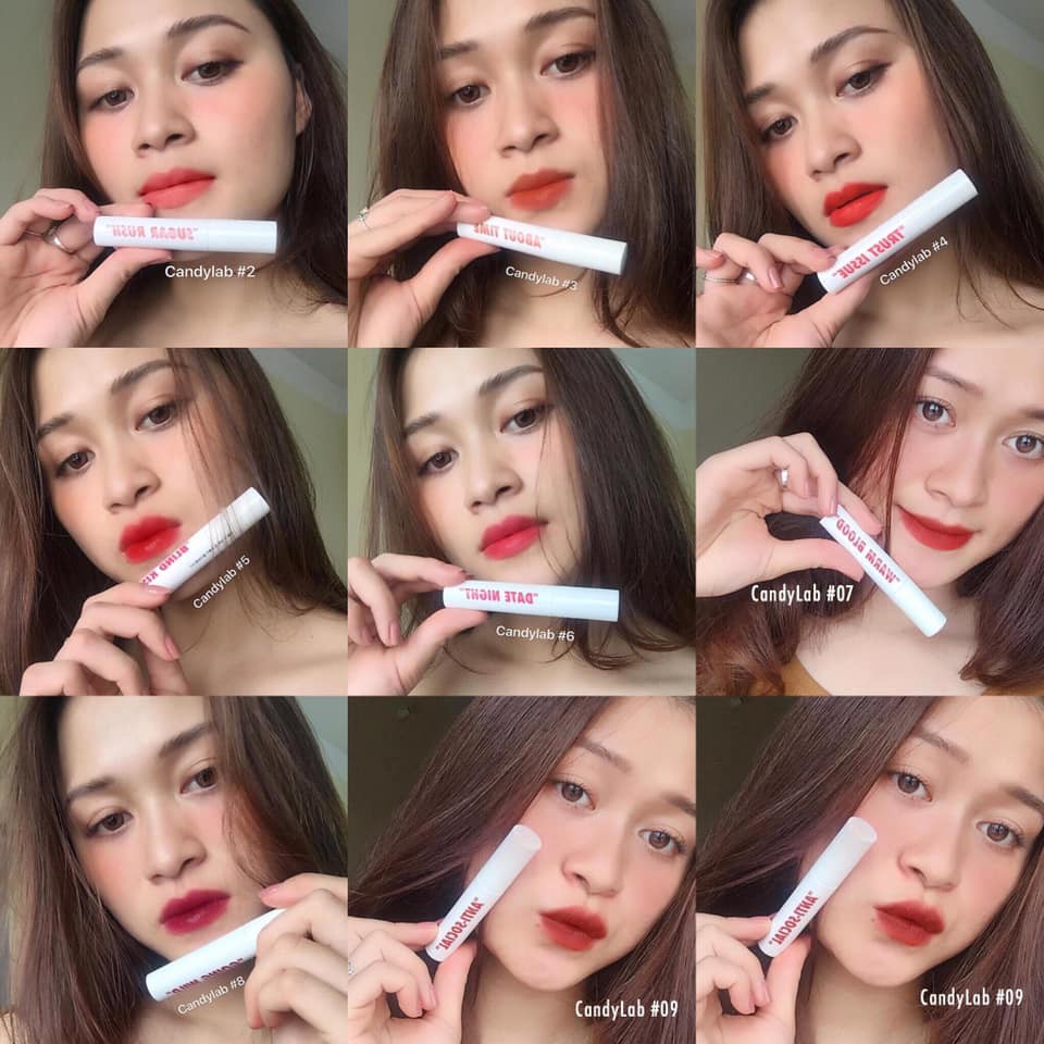 SON KEM SIÊU LÌ CANDY LAB CREAMPOP THE VELVET LIP COLOR