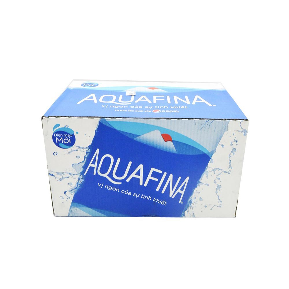 [Mã 159FMCGSALE giảm 8% đơn 500K] Thùng Nước suối Aquafina 28 chai 500 ml