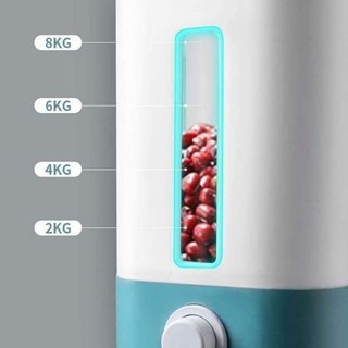 PM171 THÙNG GẠO THÔNG MINH MẪU MỚI CHỨA 12KG GẠO KÈM NÚT NHẤN GẠO TIỆN DỤNG.