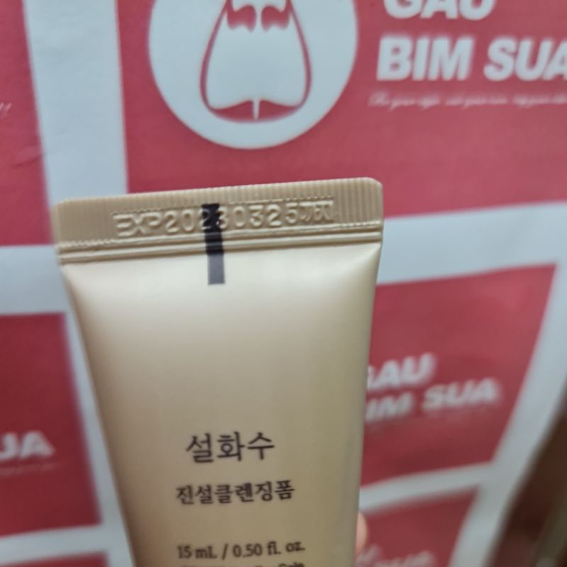 Sữa rửa mặt cấp ẩm, chống lão hóa thông đỏ sulwhasooo timetriasure extra creamy cleansing foam ex