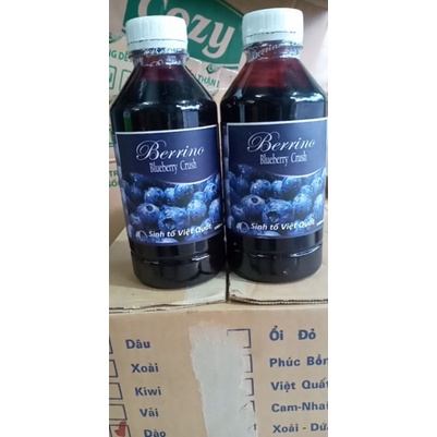 Sinh Tố Việt Quất Berrino 1000ml
