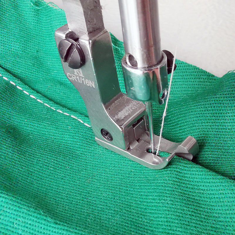 Chân vịt mí cao thấp máy may công nghiệp 1 kim