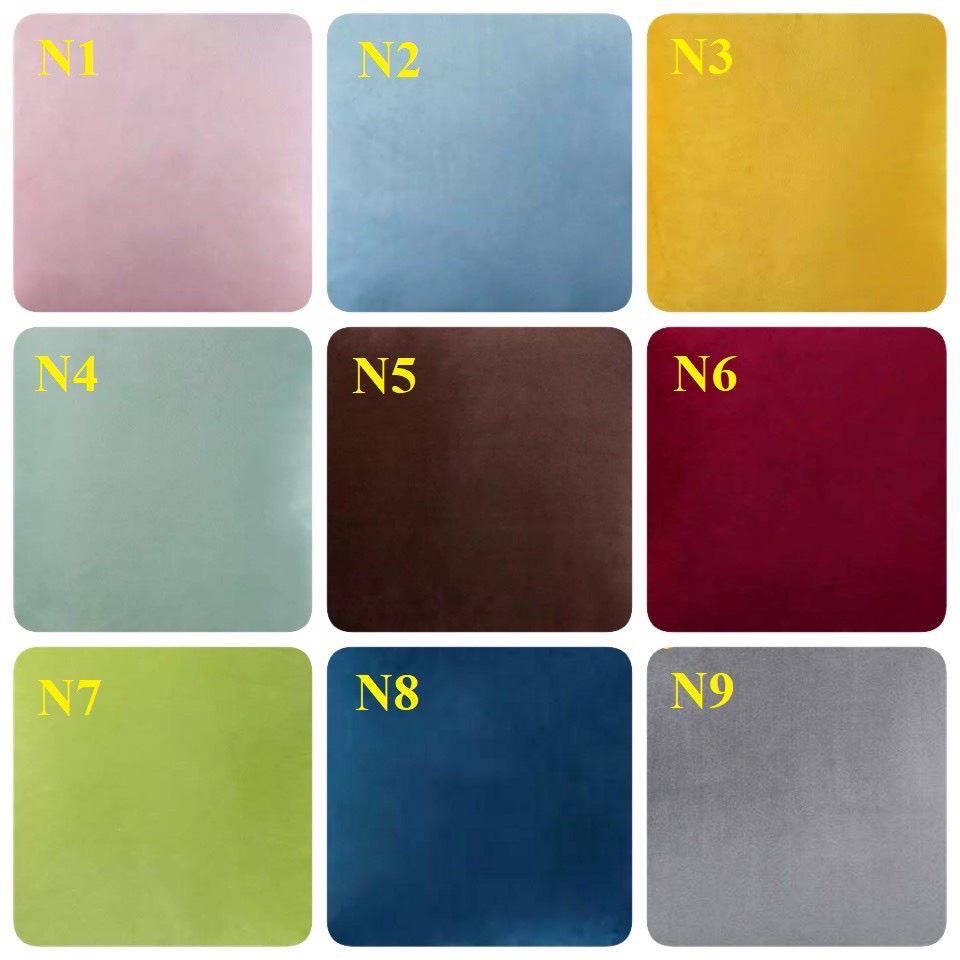 Gối trang trí thắt nút hình Quẩy vải nhung lụa nhiều màu cá tính decor