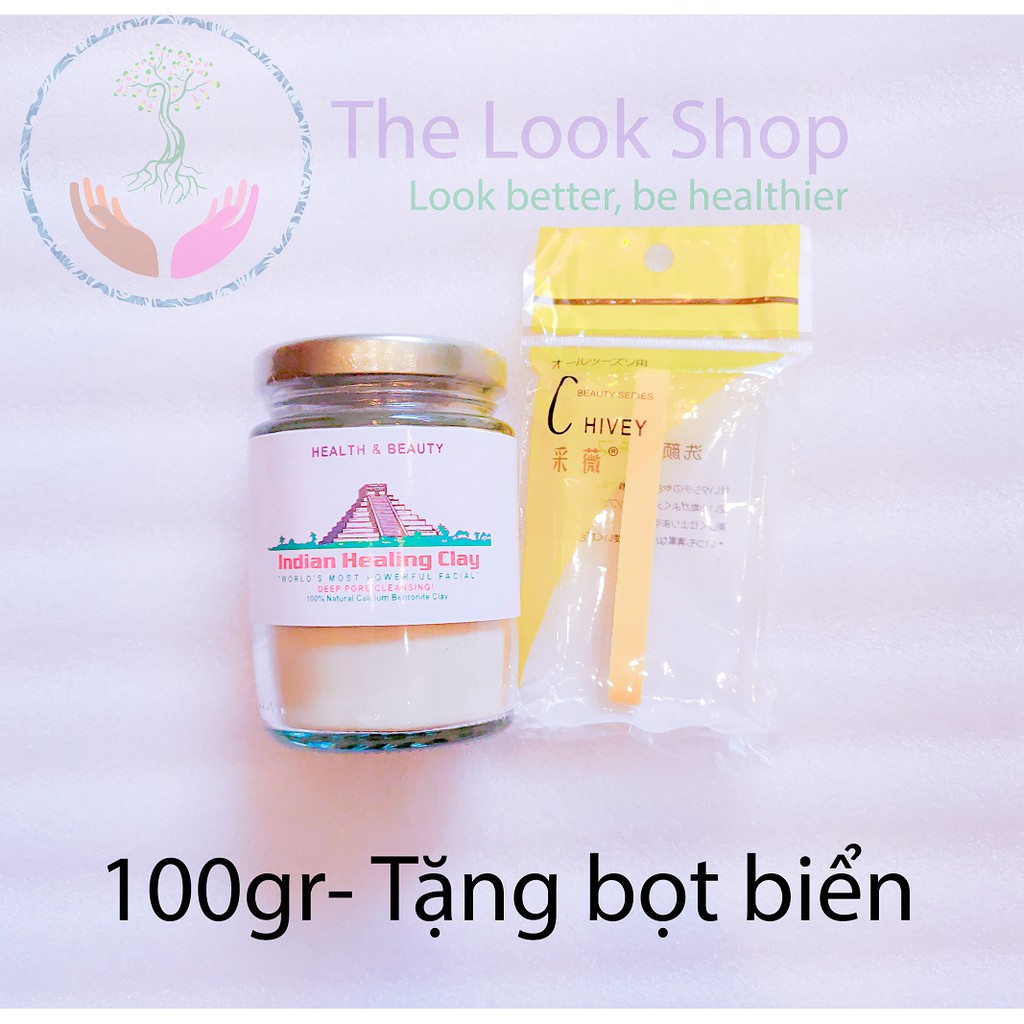 Mặt nạ đất sét núi lửa Bentonite- Aztec và giấm táo hữu cơ - Hỗ trợ làm sạch da, giảm mụn, đẩy mụn ẩn