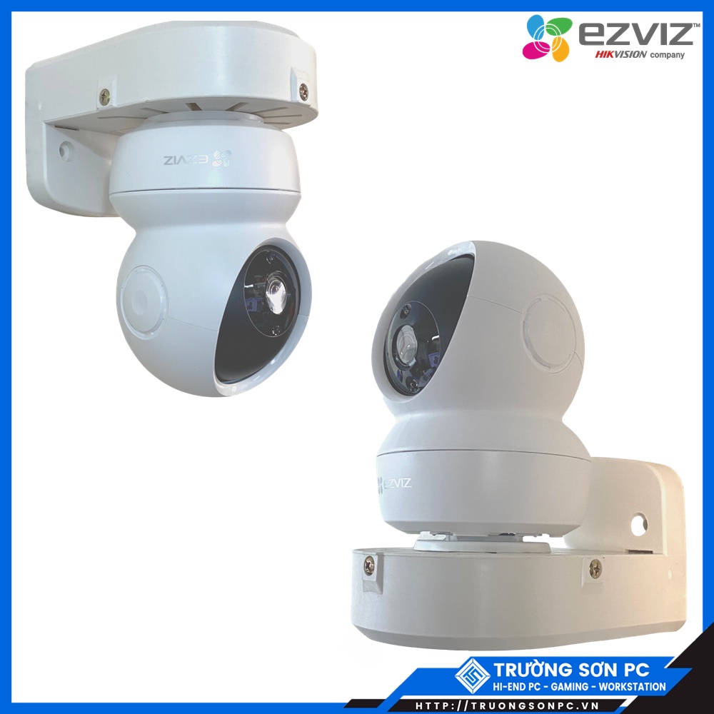 Camera EZVIZ CS-C6N 4MP 2K 1440P/ C6N 2M FULL HD 1080P Kèm Thẻ Lưu Trữ 128Gb | Kết Nối Wifi/ Lan