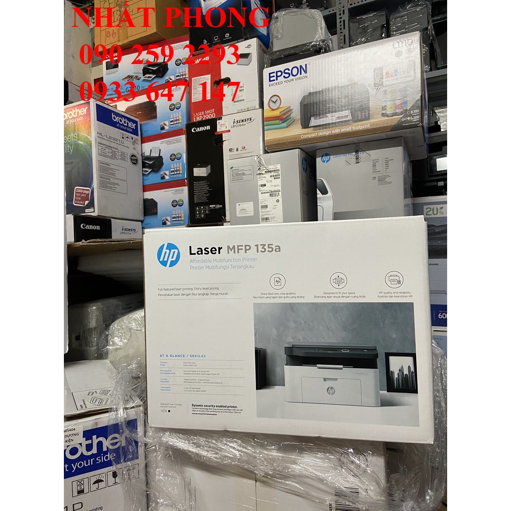 Máy in đa chức năng HP MFP 135A - IN / SCAN / COPY